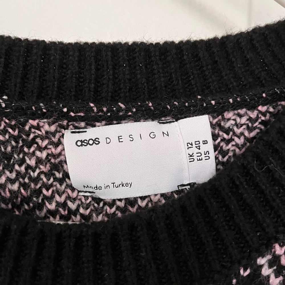 ASOS Multicolored Cropped Sweater - Picture 4 of 4